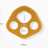 30KN Aluminum Bear Paw Rigging Plate