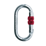 Multipurpose Silver Screw Lock O-Shape Carabiner