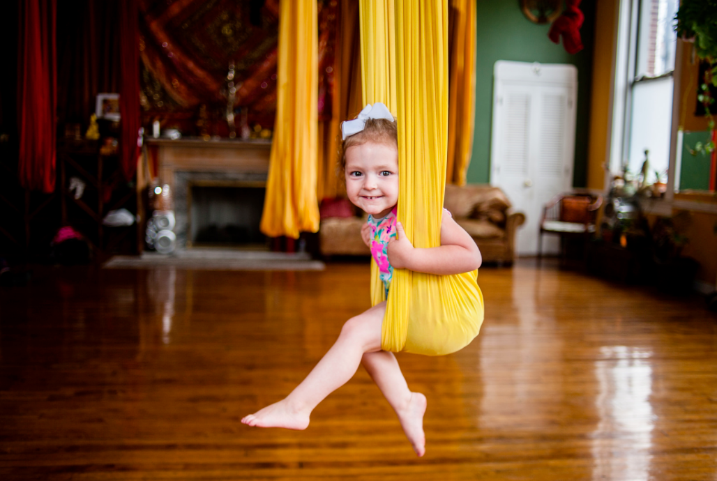 Aerial Yoga Moves for Kids