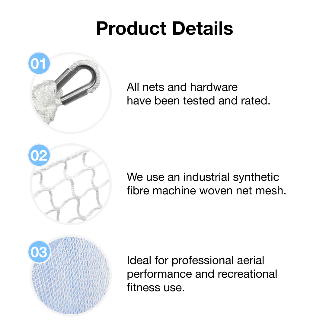 Aerial Net Hammock - Visible Creative Expression – Uplift Active