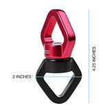 Aerial Swivel - Rotational Connector Device for Ropes, Rock Climbing, and Aerial Silks