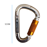 Aluminum Autolock Pear Carabiner