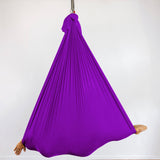 Dark Purple Yoga Hammock Set