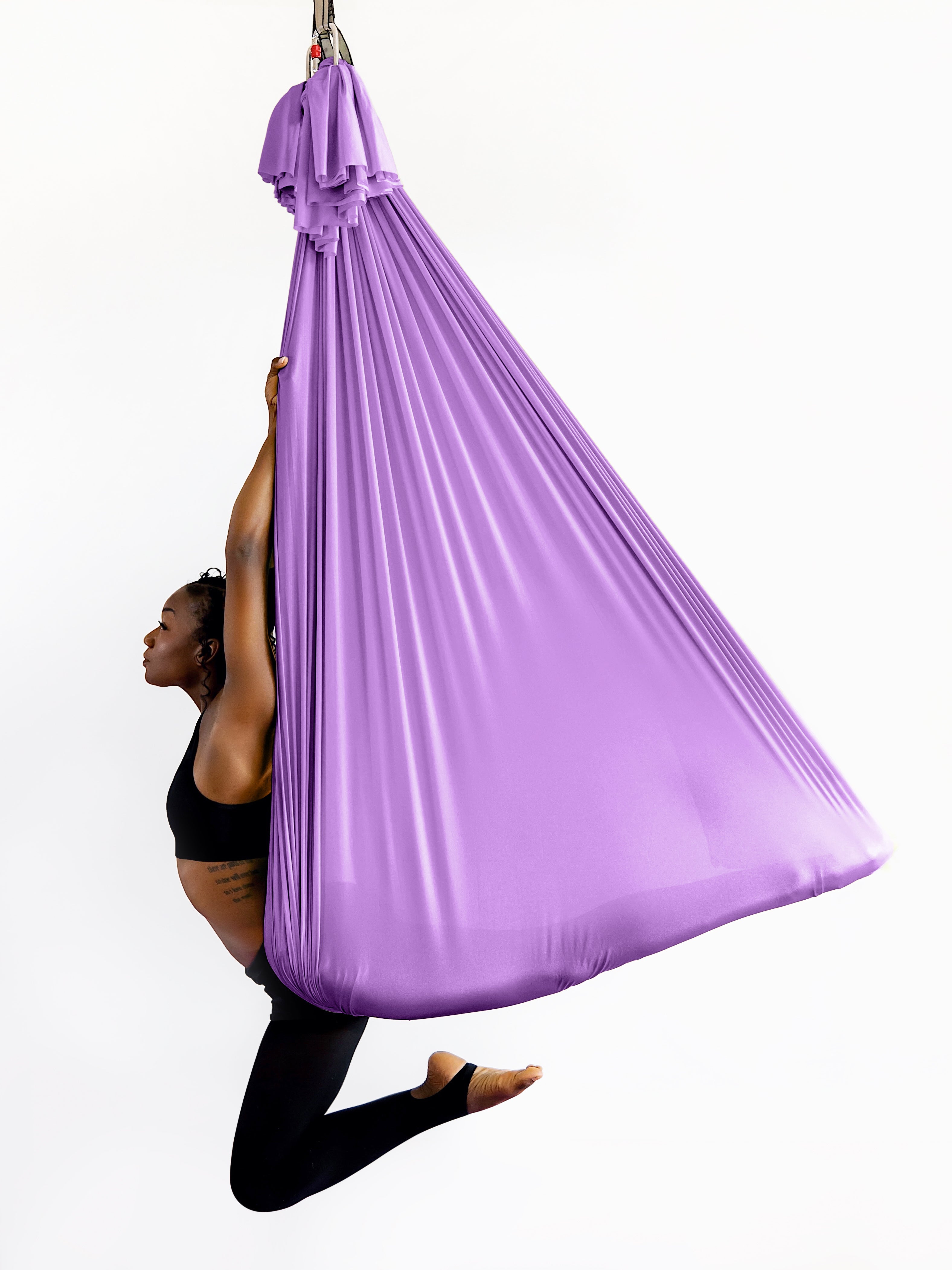 Light Purple Aerial Yoga Hammock