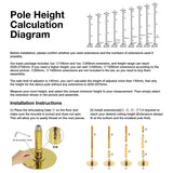 Height-Adjustable Home Pole Dance Kit