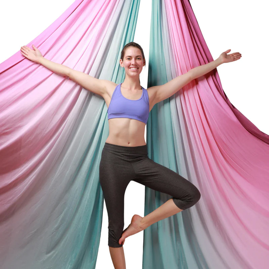 Ombre Aerial Silks Set with All Hardware