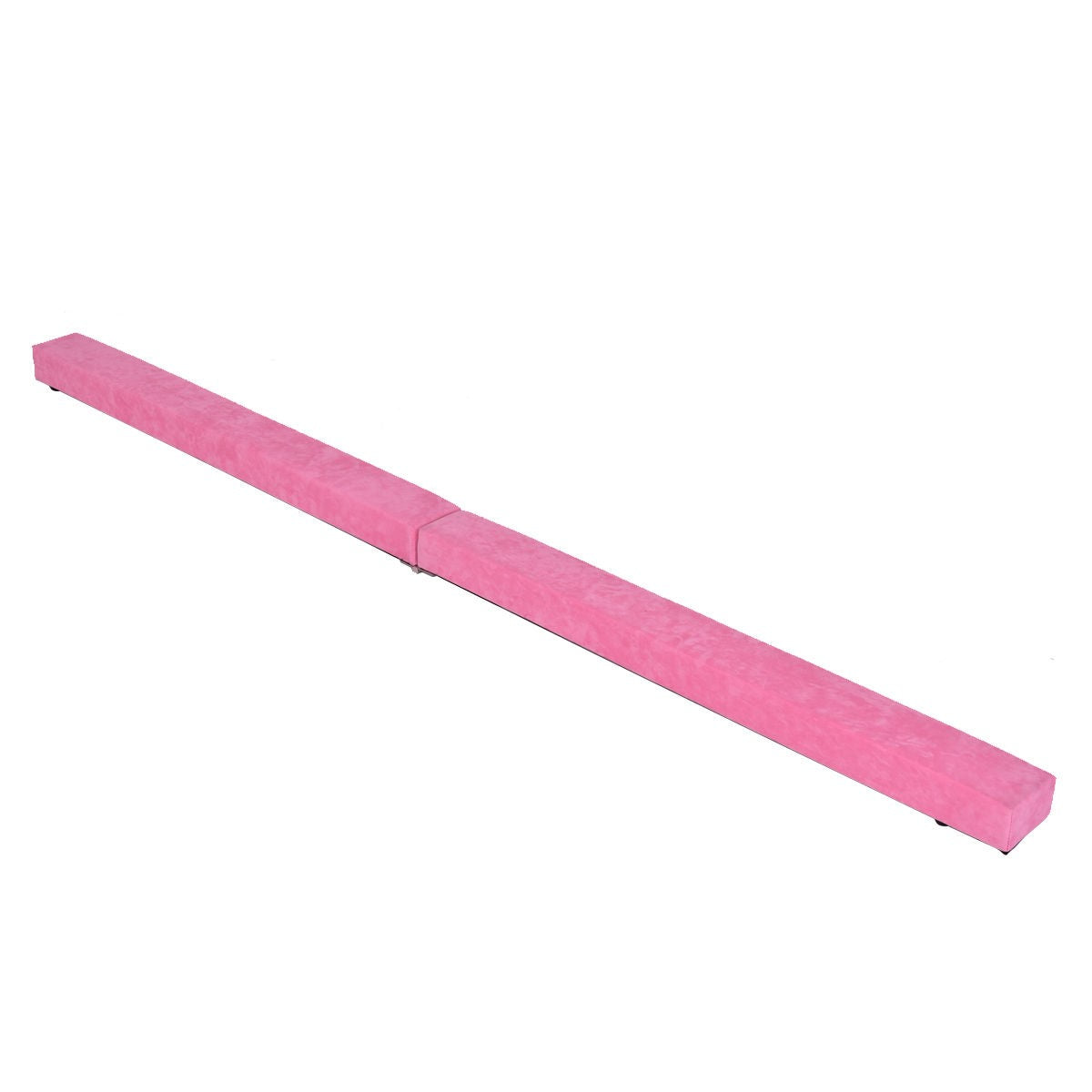 A pink sectional balance beam.