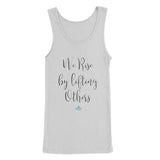 We Rise by Lifting Others Print in Black Aerial Silks Tank Top - Uplift Active