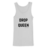 Drop Queen Print in Black Aerial Silks Tank Top - Uplift Active