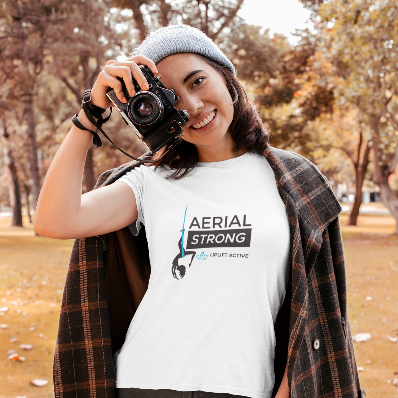 Aerial top yoga shirt