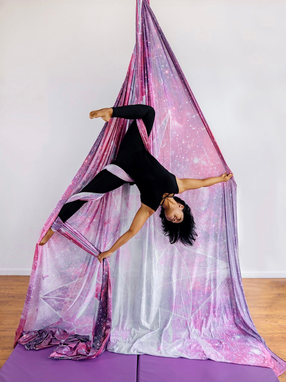 Printed Aerial Silks Set with All Hardware