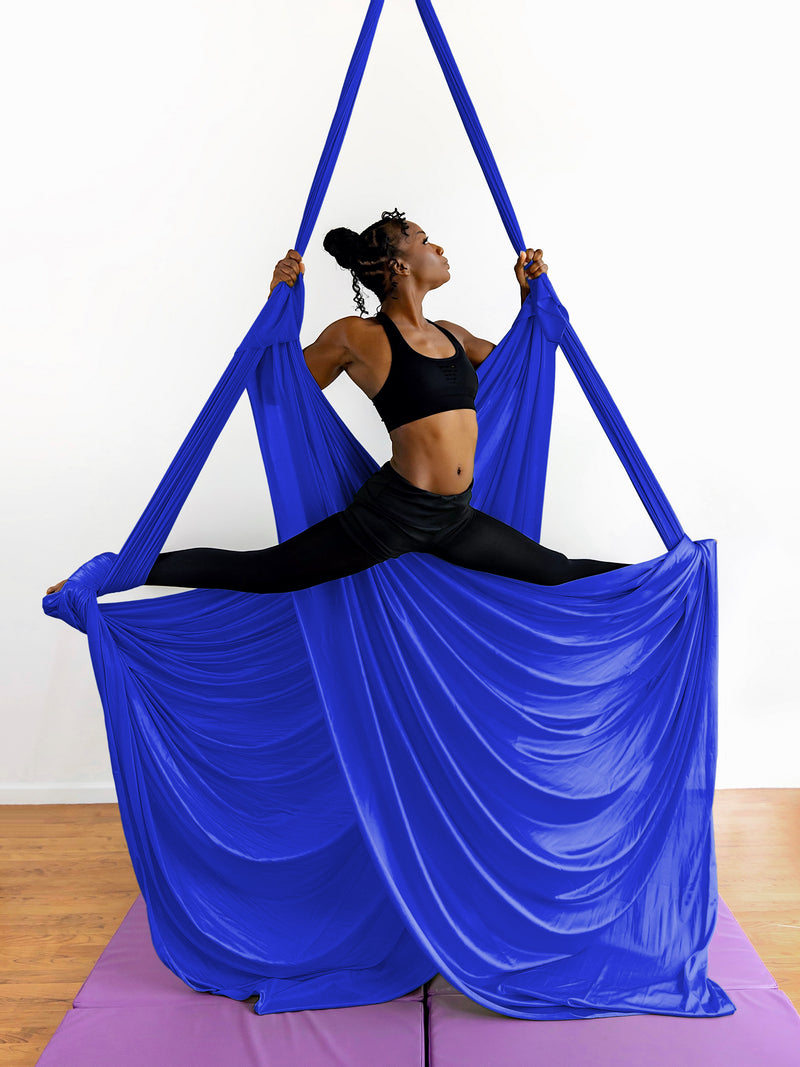 Low Stretch Tricot fabric for professional aerialists worldwide.