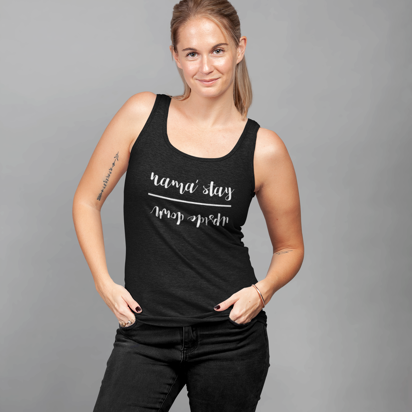 Nam'stay Upside Down Aerial Arts Tank Top - Uplift Active